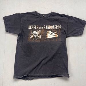 Lynyrd Skynyrd & ZZ Top 2011 tour tee
